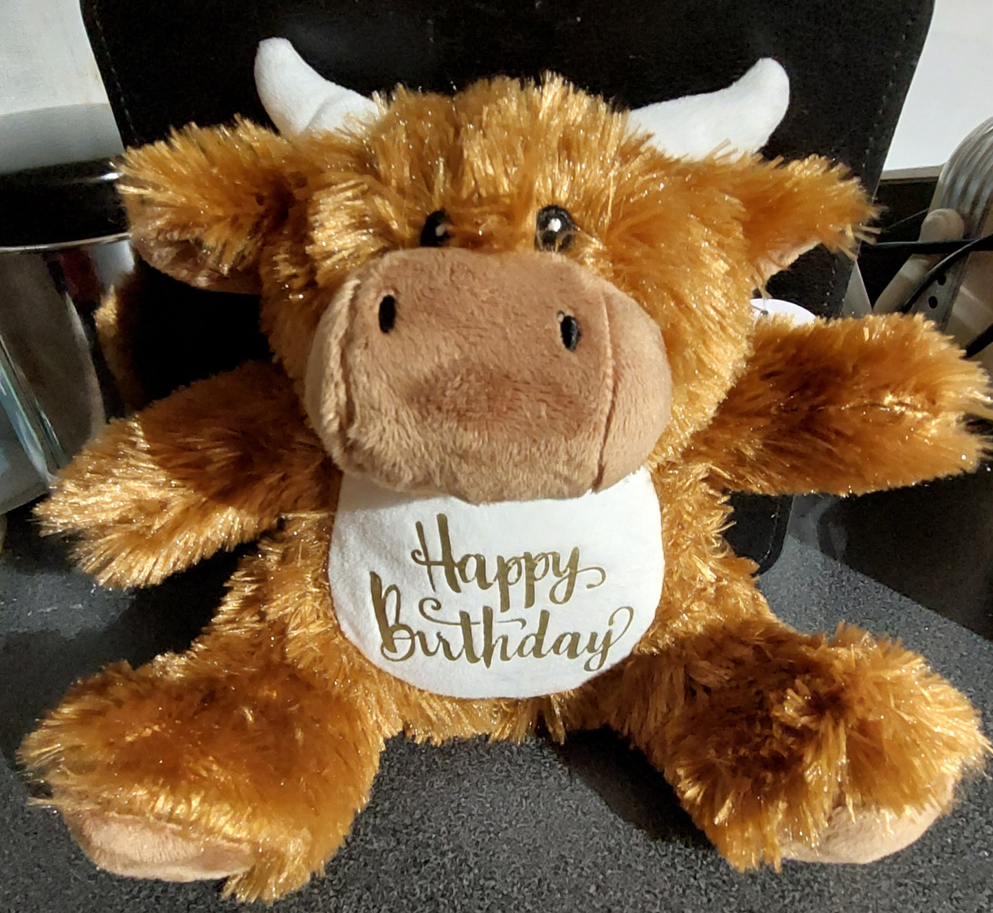 Celebration Highland Cow Cuddly Toy