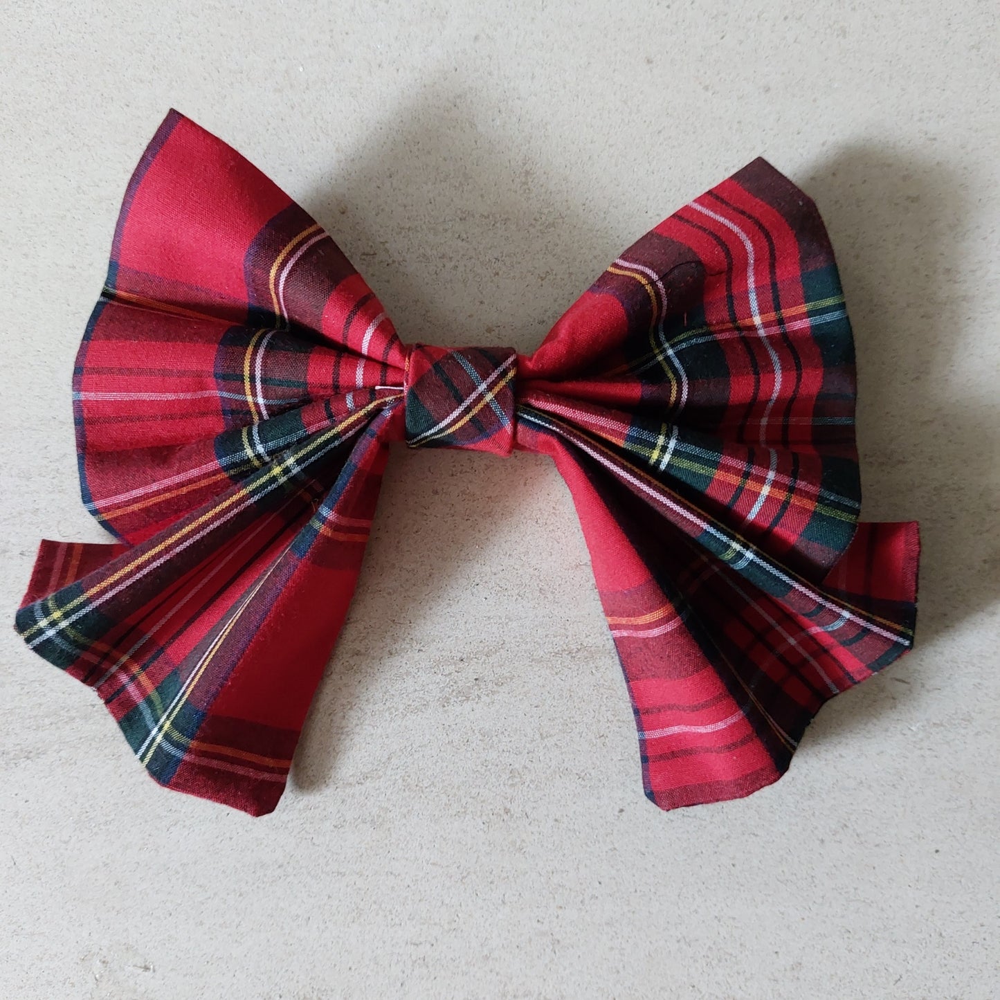 Doggy Tartan Bow Tie